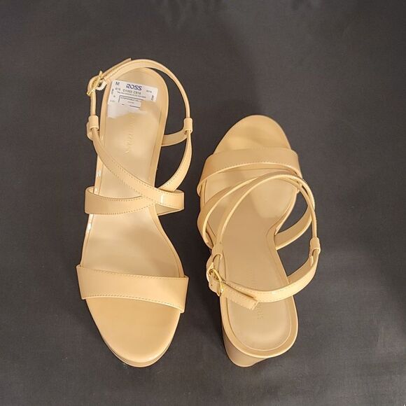 BRAND NEW STUART WEITZMAN WOMEN'S NATURAL AVE 75 WEDGE SANDAL - Picture 5 of 16